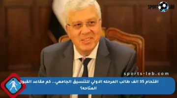 اقتحام 35 ألف طالب المرحلة الأولى للتنسيق الجامعي.. كم مقاعد القبول المتاحة؟